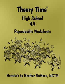 Theory Time® Reproducible Series: High School 4A (Digital: Studio License)