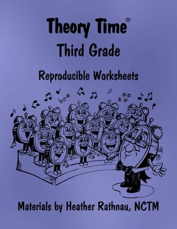 Theory Time® Reproducible Series: Third Grade Pack