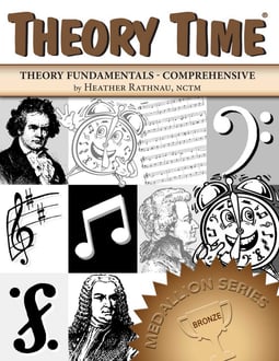 Theory Time® Medallion Series: Bronze Workbook (Hardcopy)