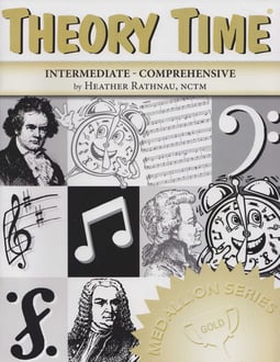 Theory Time® Medallion Series: Gold Workbook (Hardcopy)