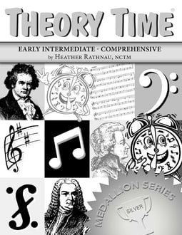 Theory Time® Medallion Series: Silver Workbook (Digital: Single User)