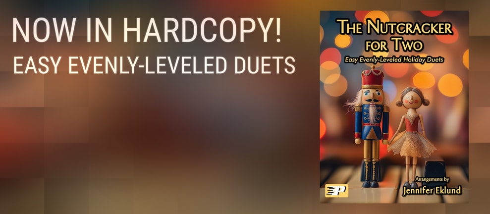 NOW IN HARDCOPY! EASY EVENLY-LEVELED DUETS