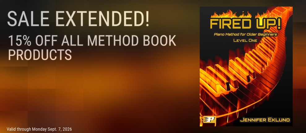 SALE EXTENDED! 15% OFF ALL METHOD BOOK PRODUCTS