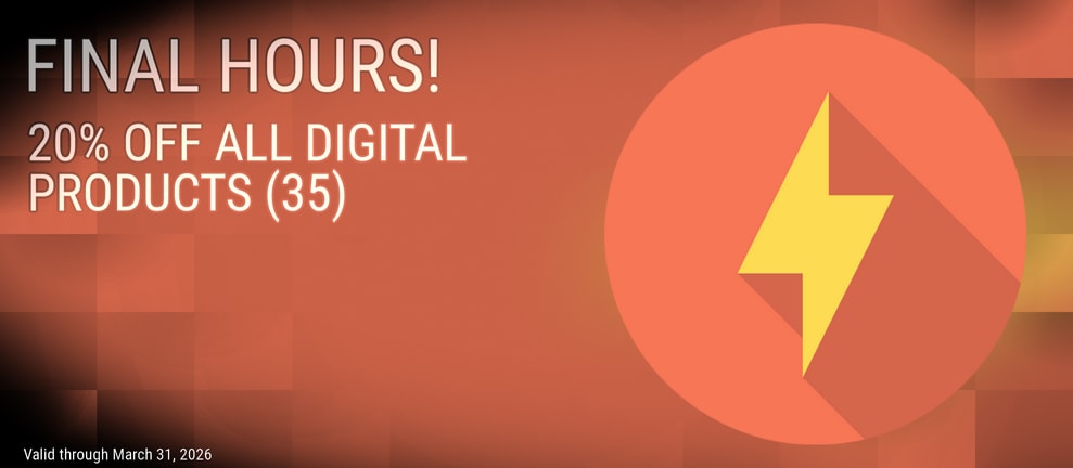 FINAL HOURS! 20% OFF ALL DIGITAL PRODUCTS (35)