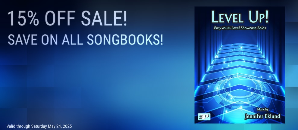15% OFF SALE! SAVE ON ALL SONGBOOKS!