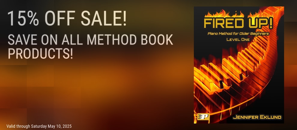 15% OFF SALE! SAVE ON ALL METHOD BOOK PRODUCTS!